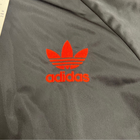 Adidas Originals Chile 20 Full Zip Track Jacket Black Men's H65538 NWT - Picture 4 of 7